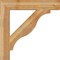 Ekena Millwork Funston Block Rough Sawn Bracket, Western Red Cedar, 6"W x 38"D x 38"H BKT06X38X38FST05RWR - alternate 3